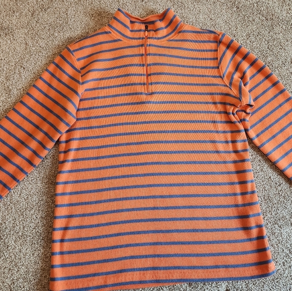 L.L. Bean Tops - Preowned LL Bean womens quarter zip‎ pullover size medium